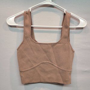 Glassons Tan Crop Top